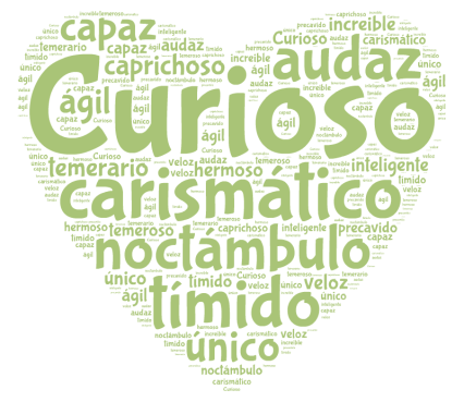 nube corazón de la infancia