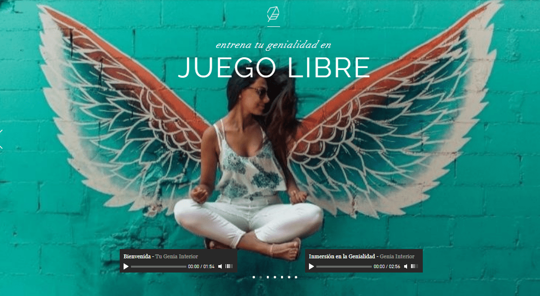 genialidad juego libre bienvenida portada