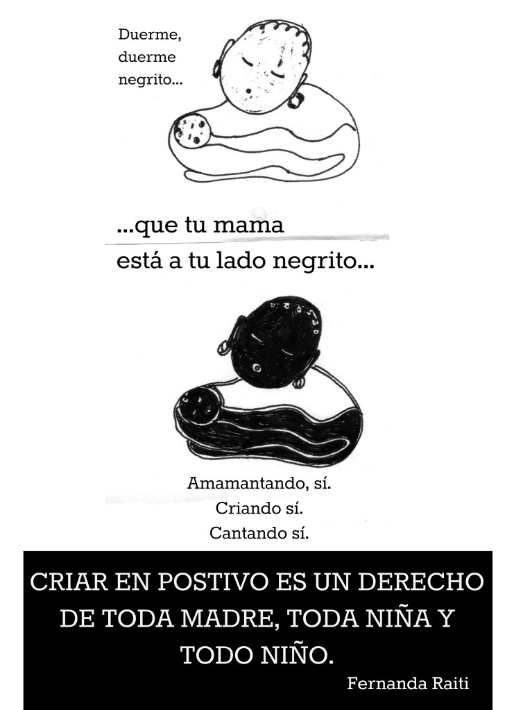 CRIAR EN POSITIVO duerme negrito